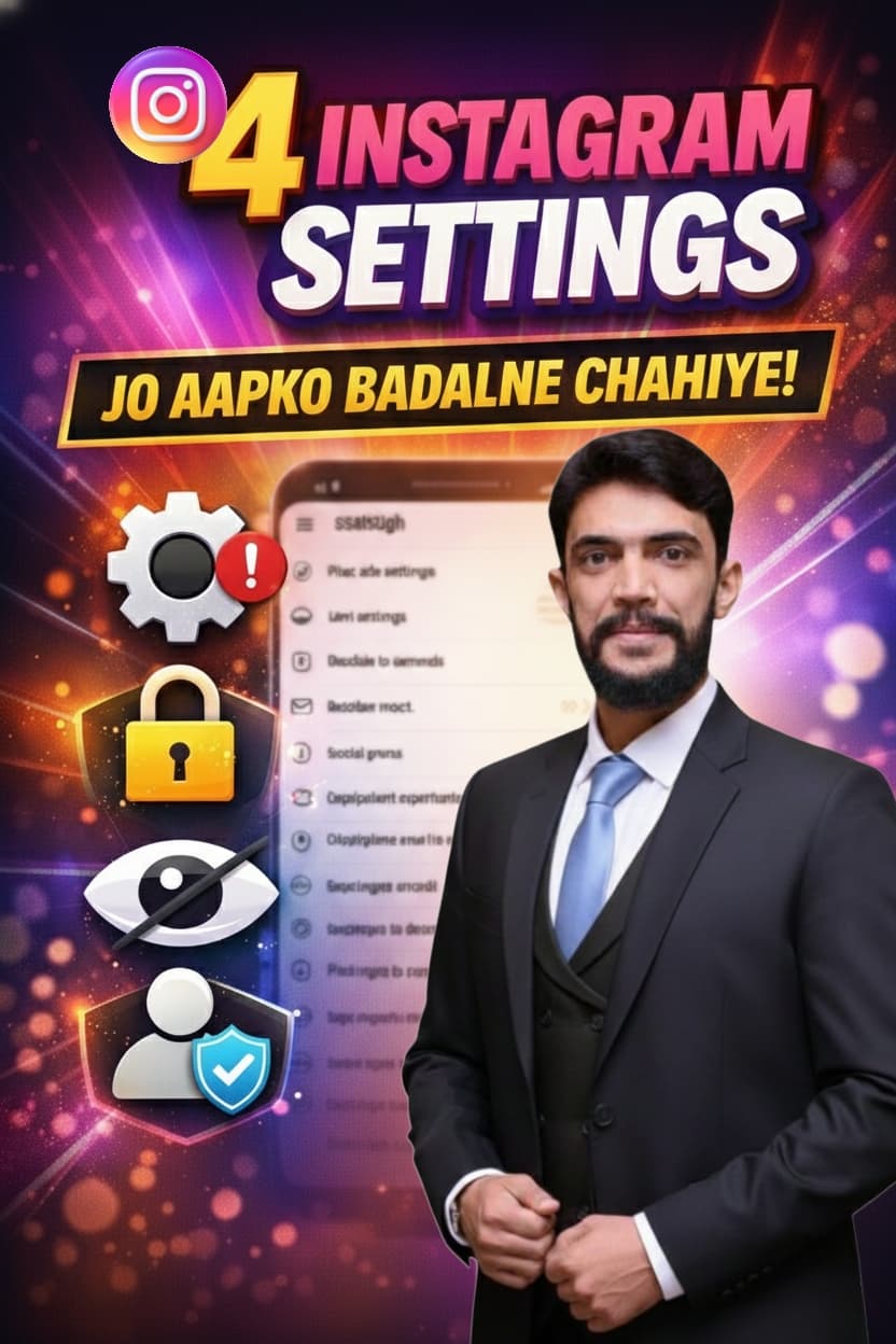 4 INSTAGRAM SETTINGS