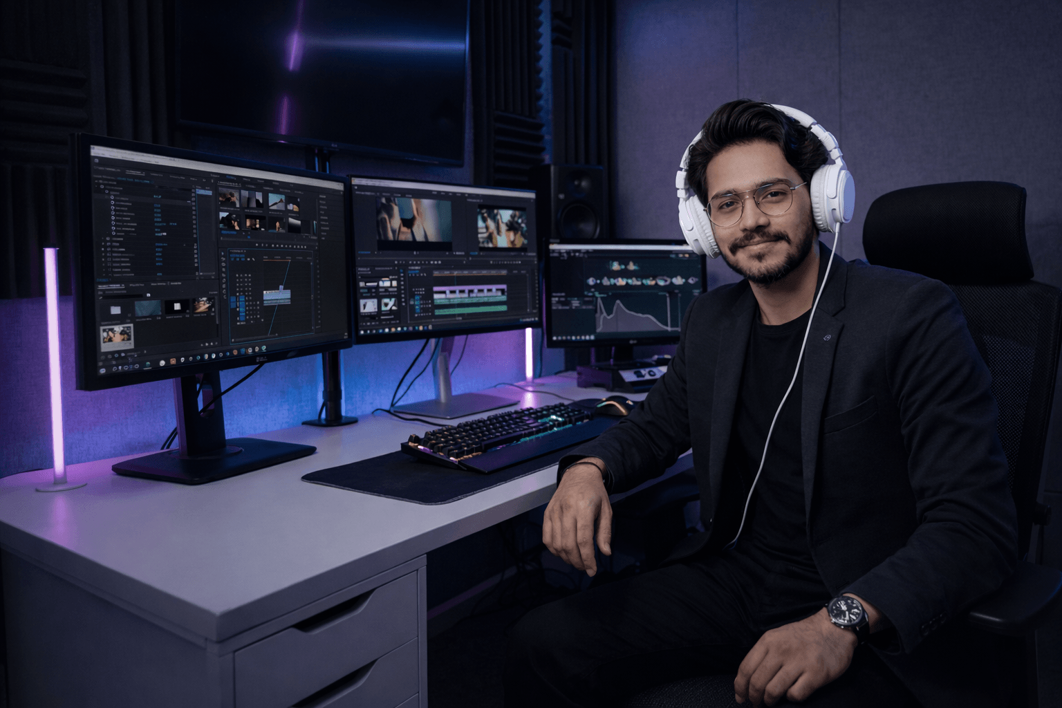 Yahya Video Editor Workspace